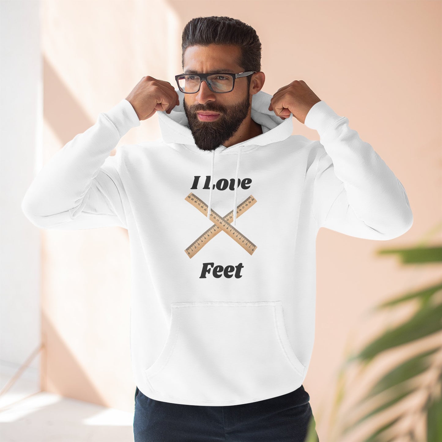 I Love Feet Hoodie