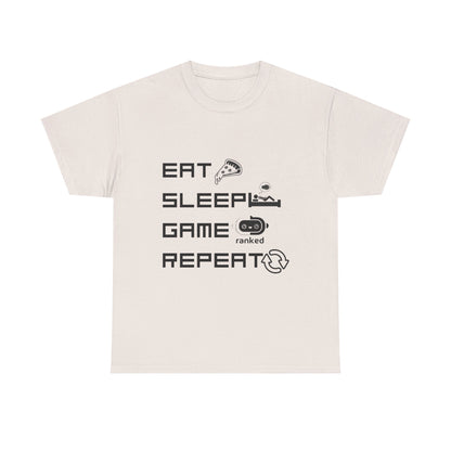 Eat Sleep Game Repeat T-Shirt