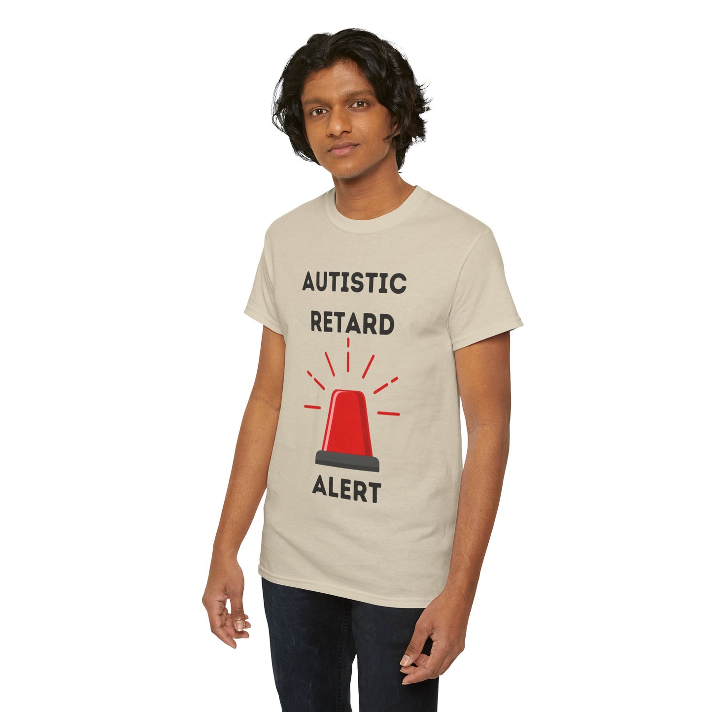 Autistic Retard Alert T-Shirt