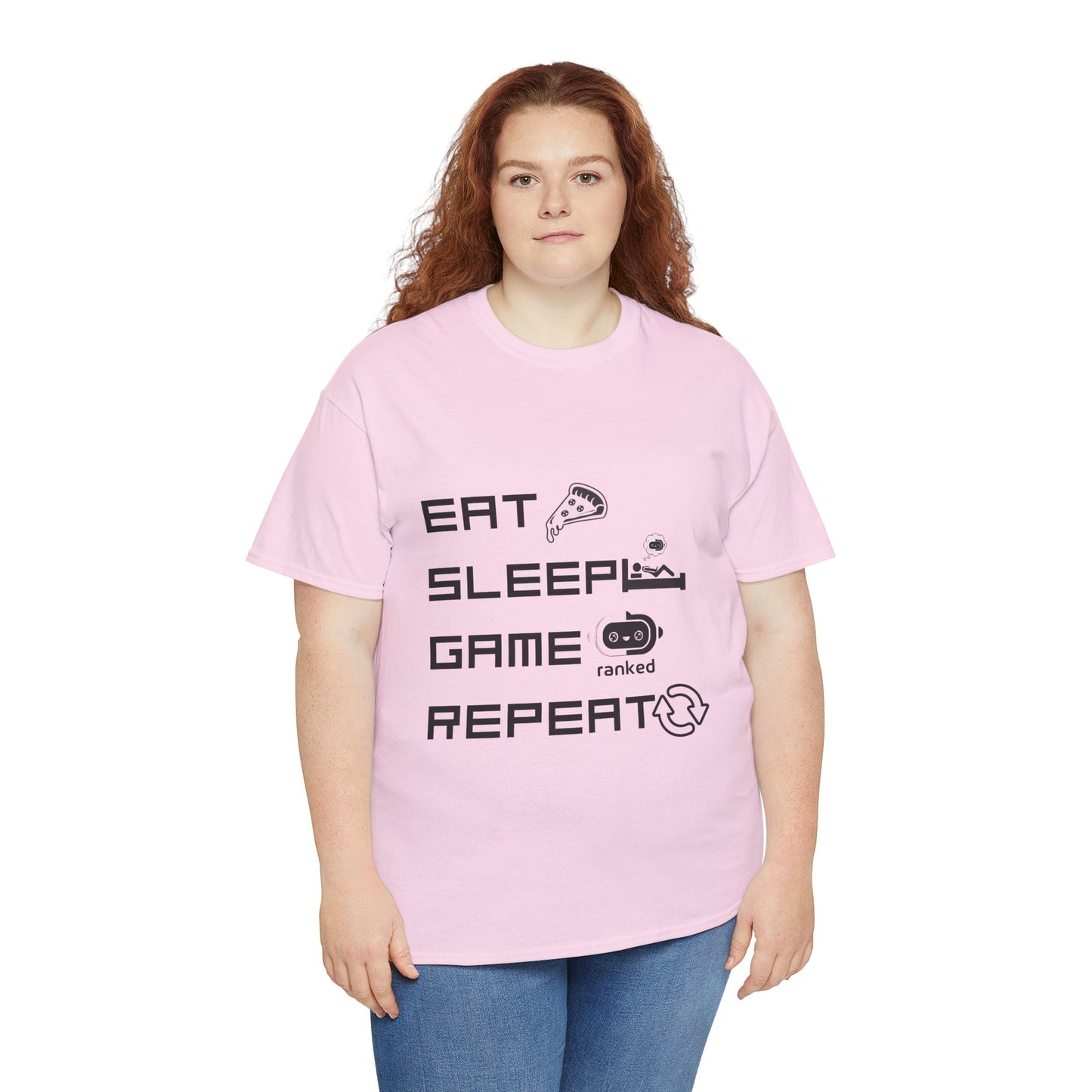 Eat Sleep Game Repeat T-Shirt