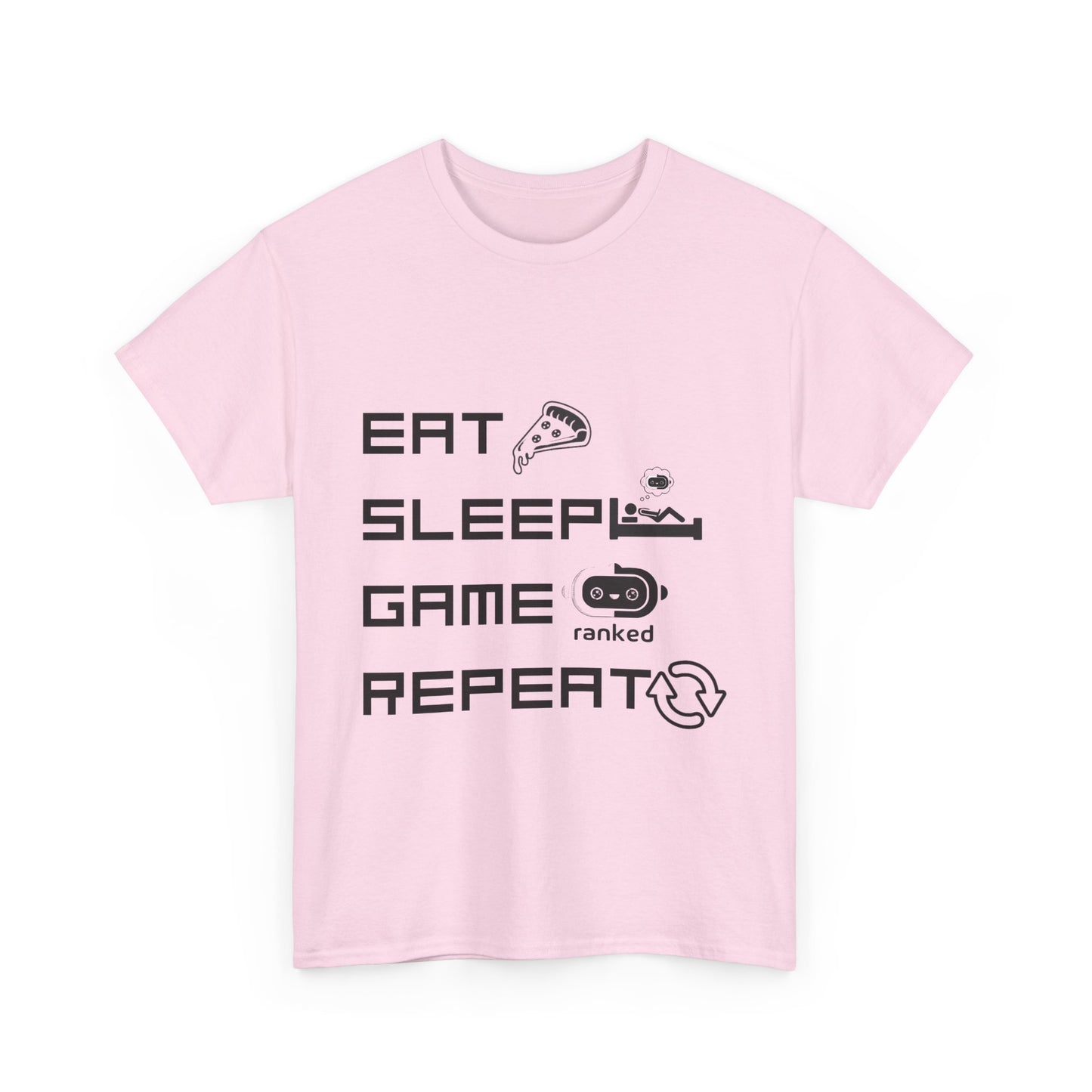 Eat Sleep Game Repeat T-Shirt