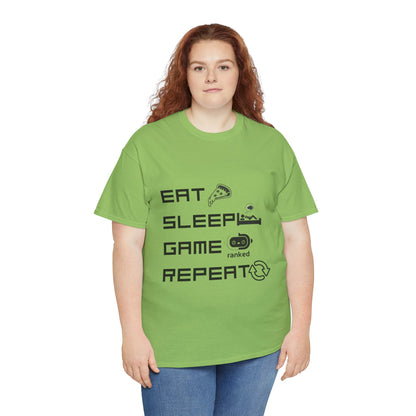 Eat Sleep Game Repeat T-Shirt