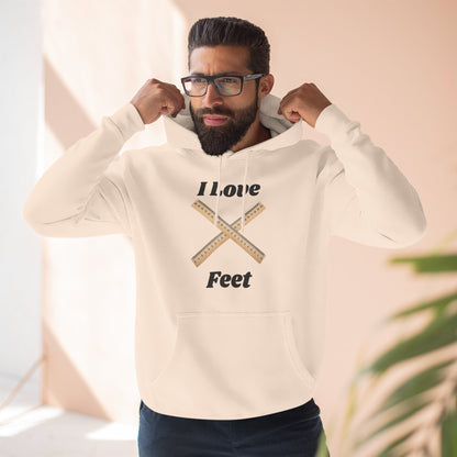 I Love Feet Hoodie