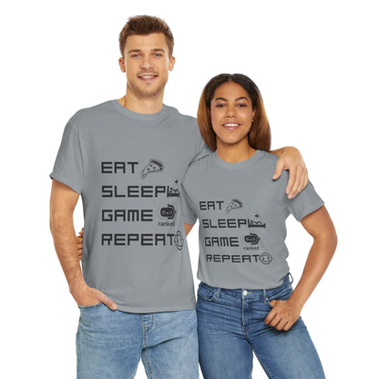 Eat Sleep Game Repeat T-Shirt