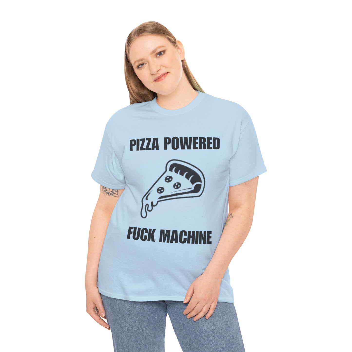 Pizza Powered Fuck Machine T-Shirt