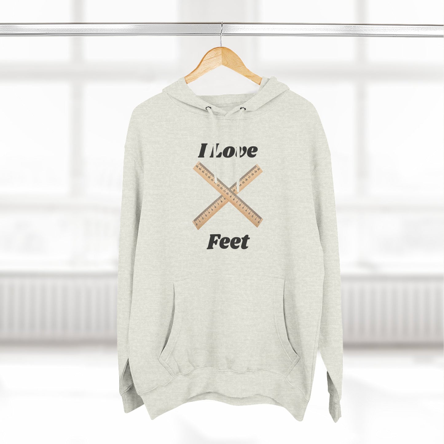 I Love Feet Hoodie