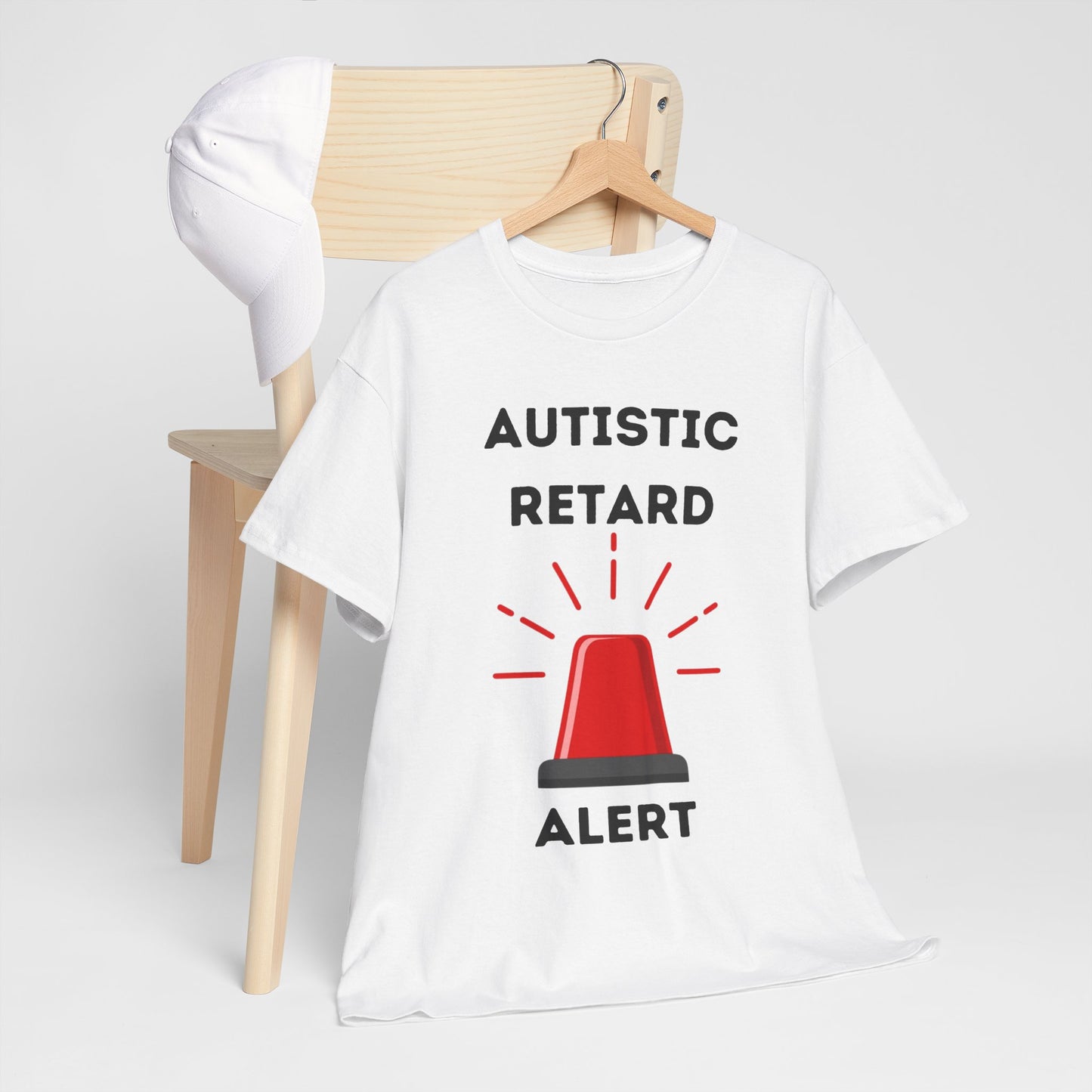 Autistic Retard Alert T-Shirt