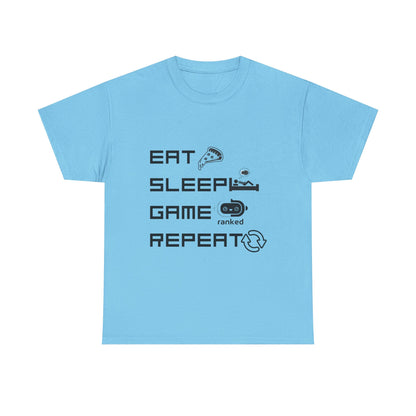 Eat Sleep Game Repeat T-Shirt