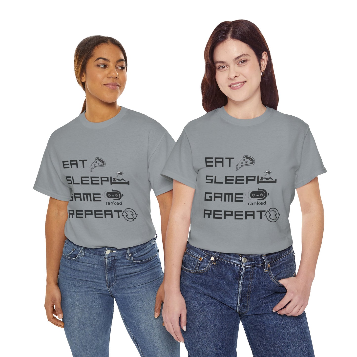 Eat Sleep Game Repeat T-Shirt