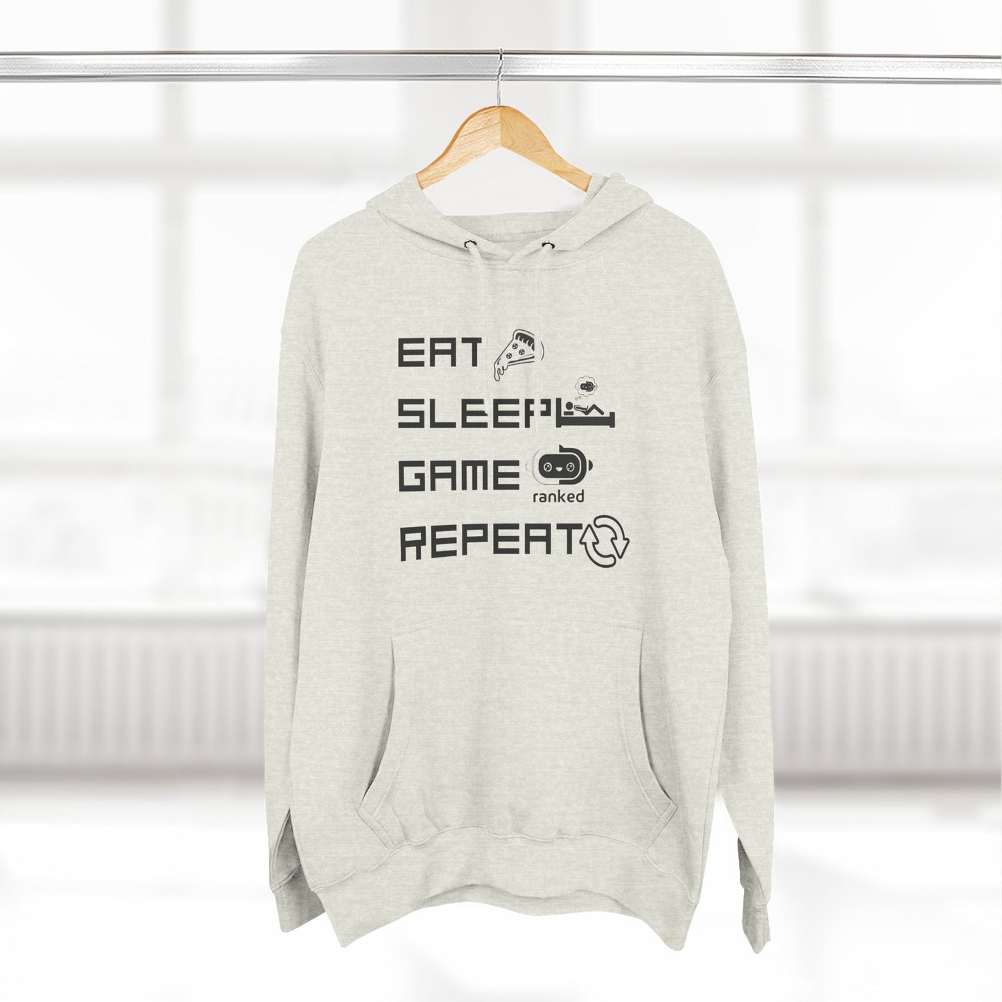 Eat Sleep Game Repeat Hoodie