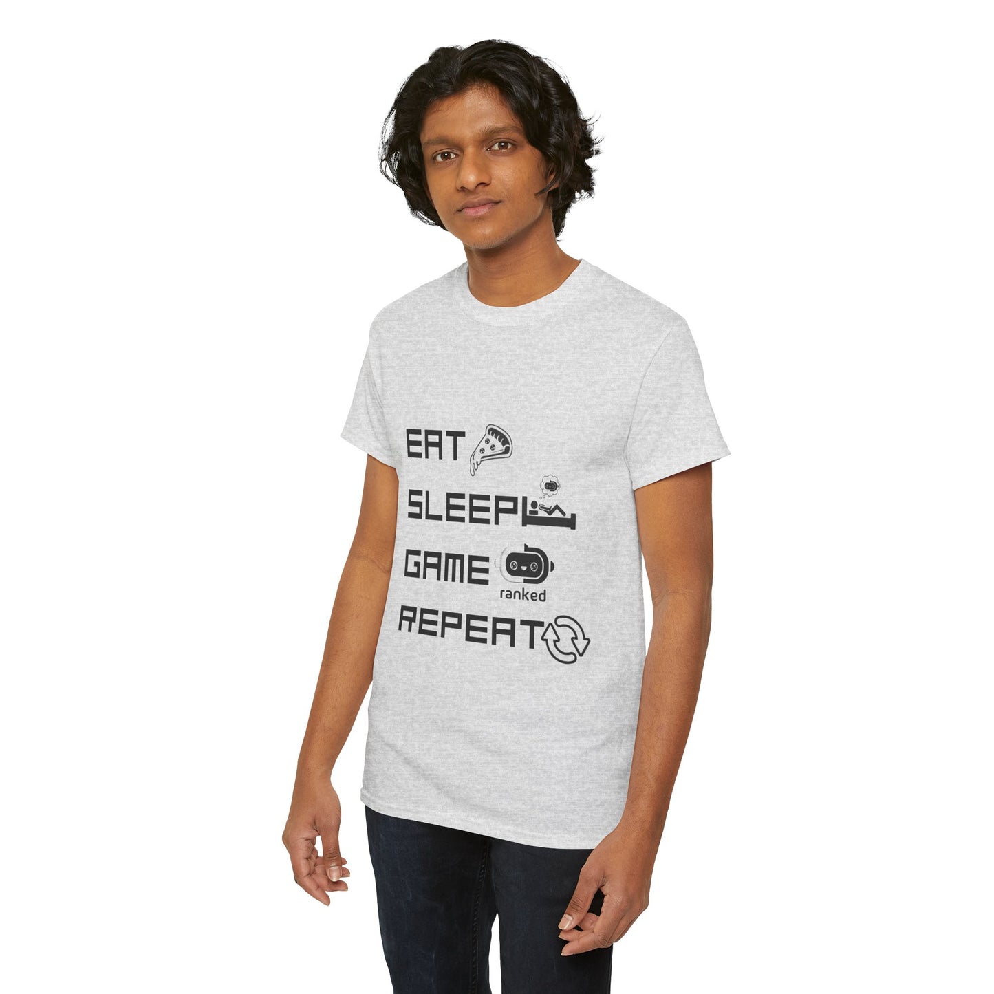 Eat Sleep Game Repeat T-Shirt