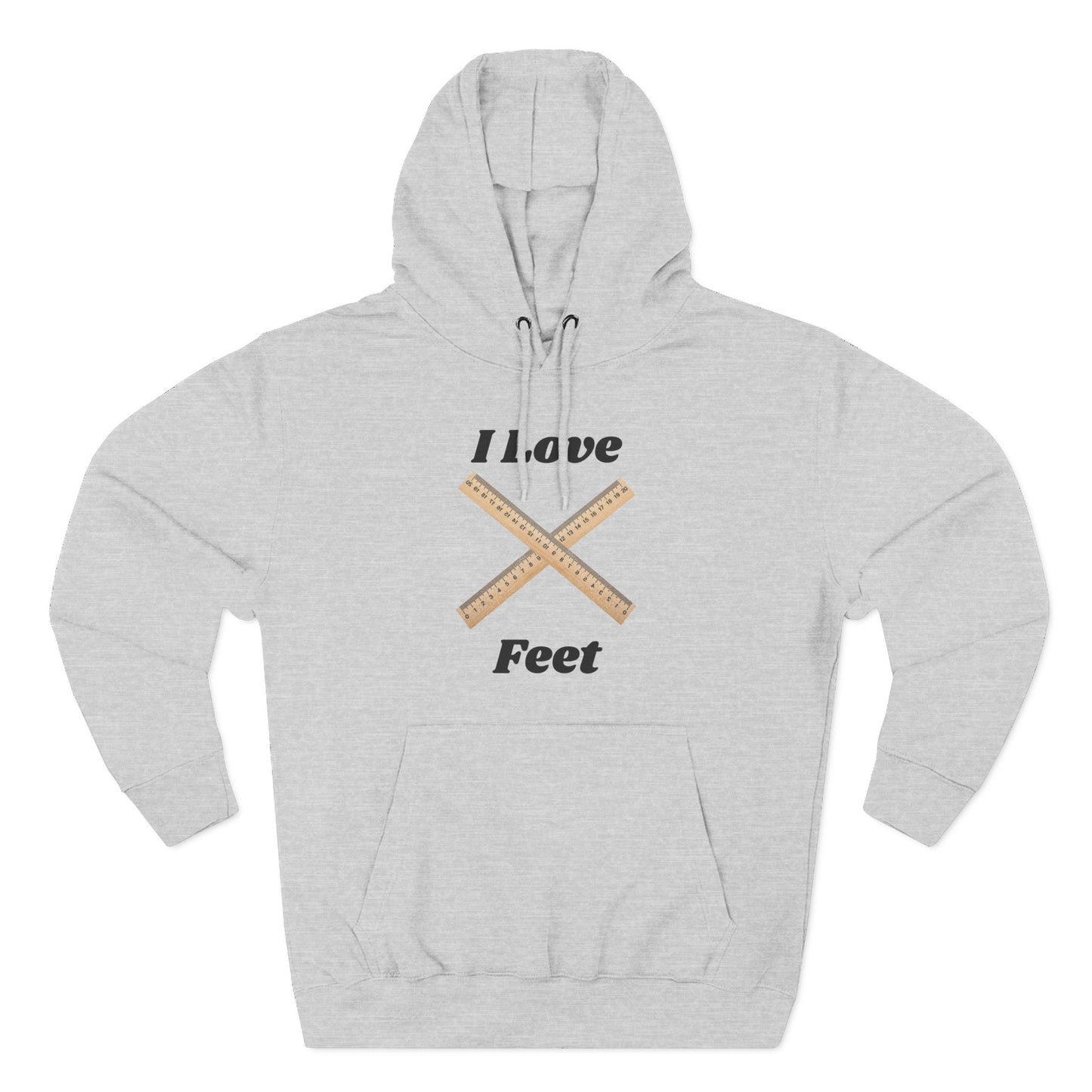 I Love Feet Hoodie