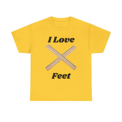 I Love Feet T-Shirt