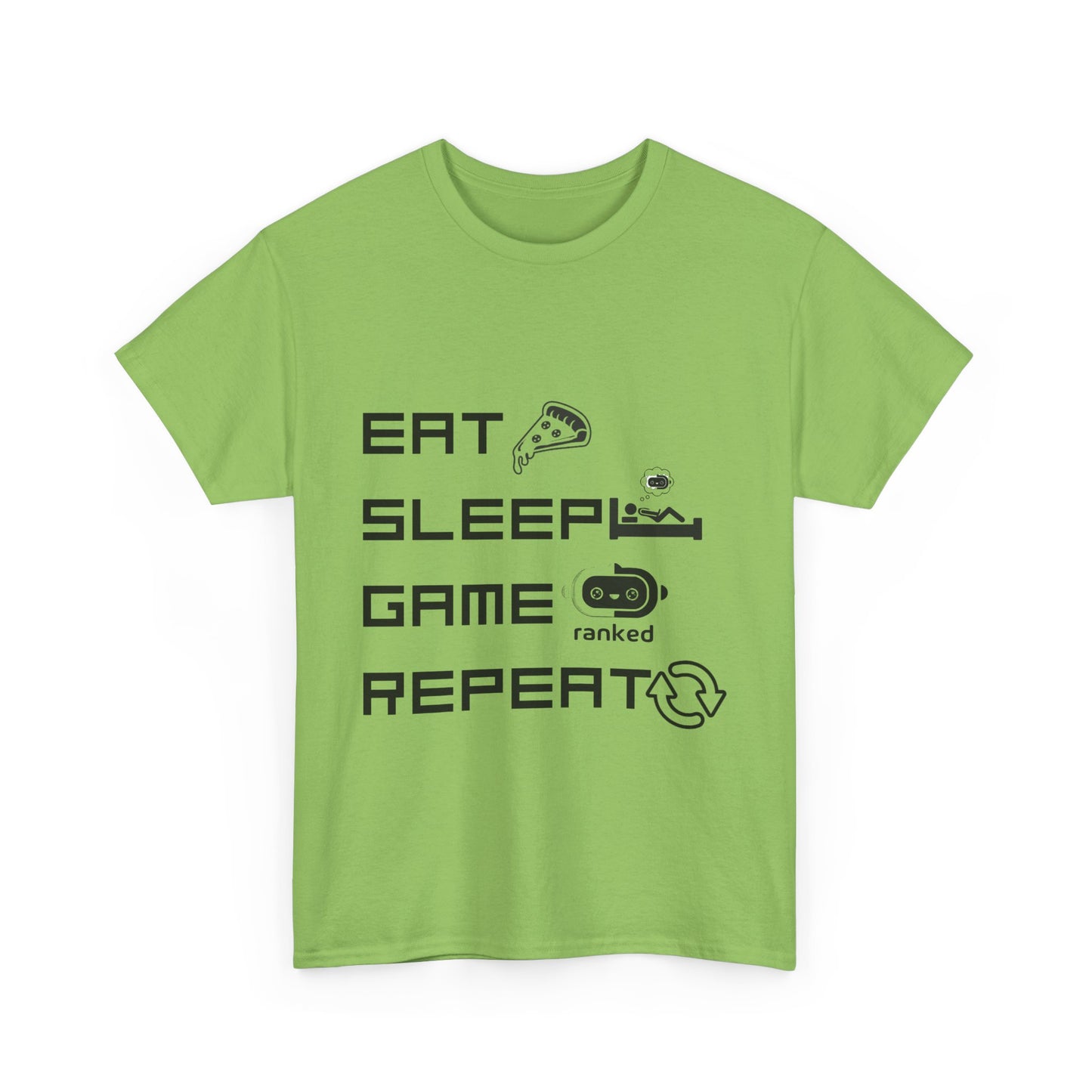 Eat Sleep Game Repeat T-Shirt