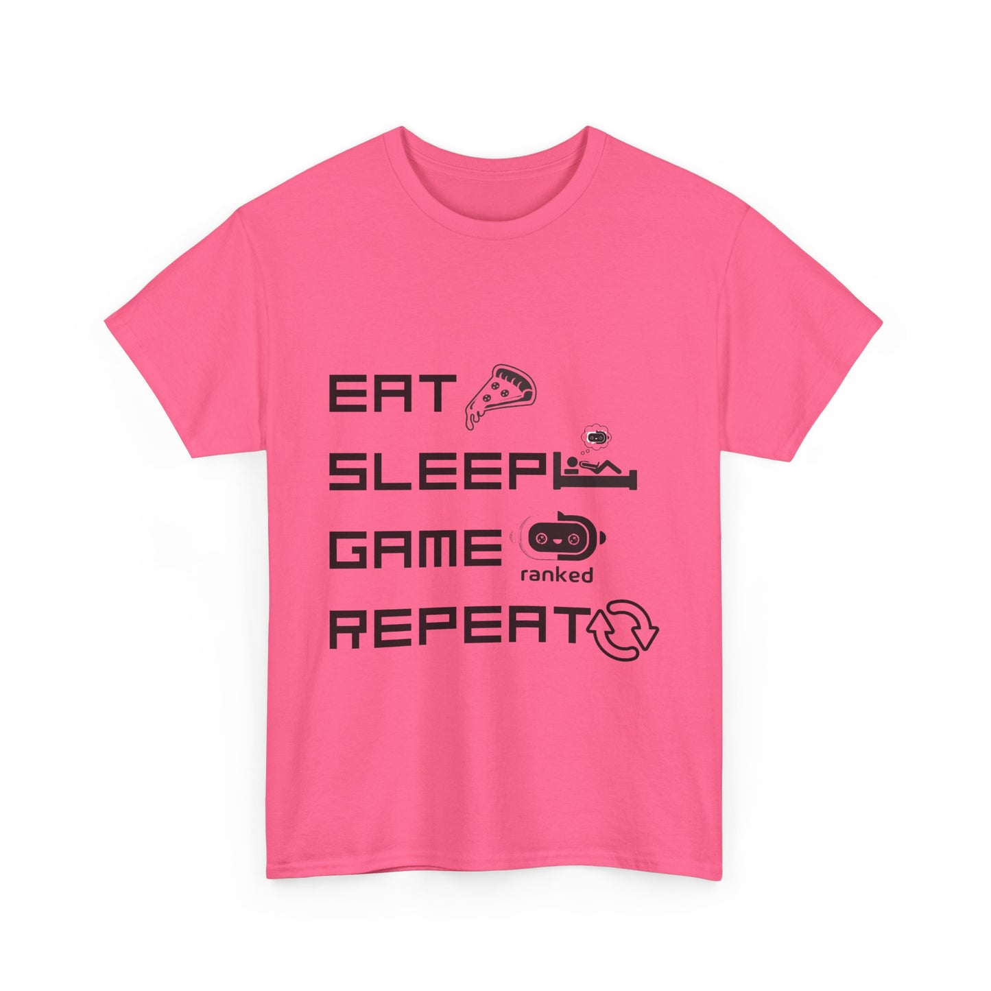 Eat Sleep Game Repeat T-Shirt