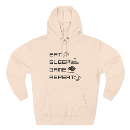 Eat Sleep Game Repeat Hoodie