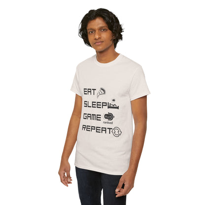 Eat Sleep Game Repeat T-Shirt