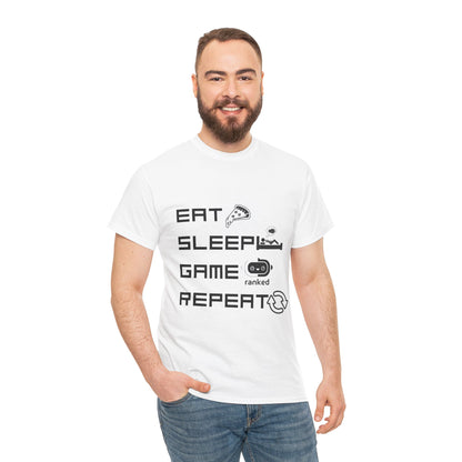 Eat Sleep Game Repeat T-Shirt