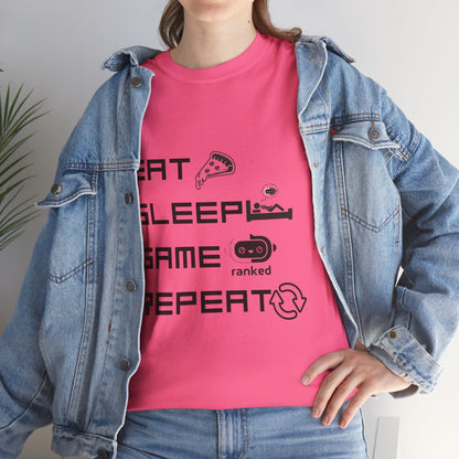 Eat Sleep Game Repeat T-Shirt