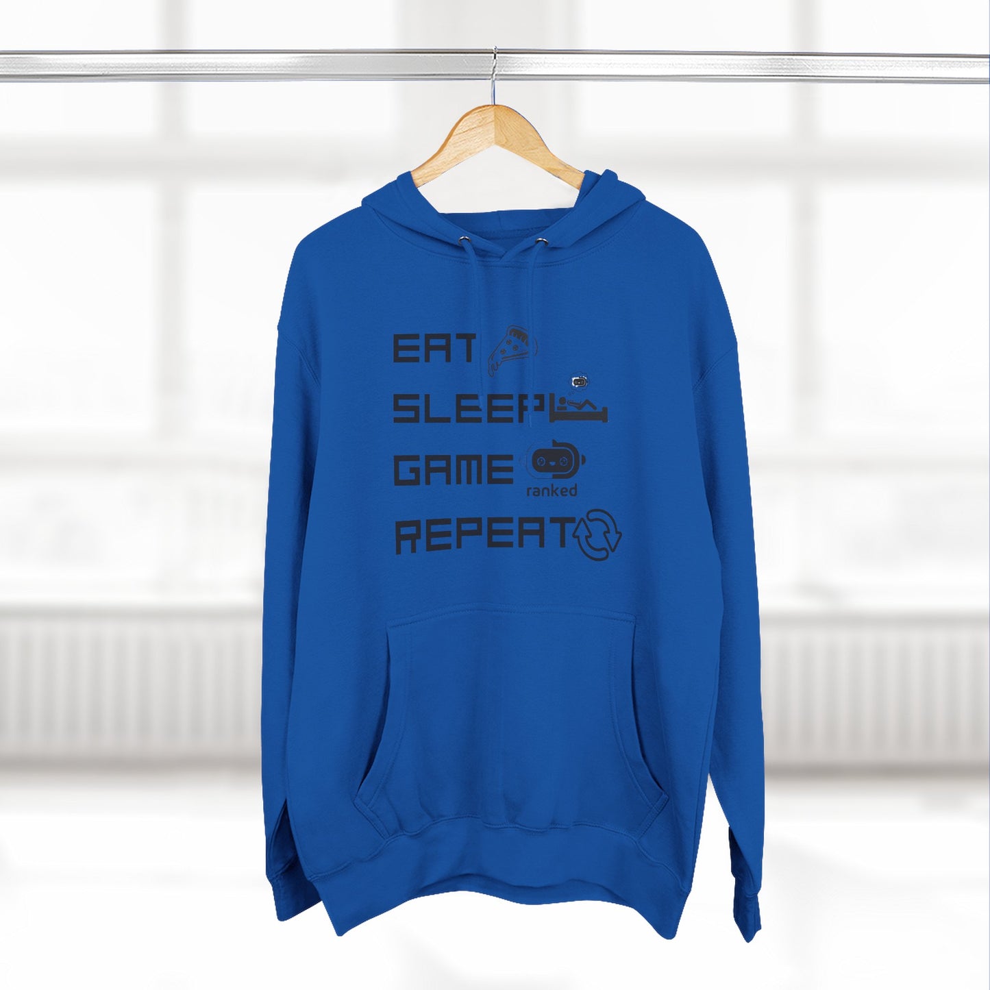 Eat Sleep Game Repeat Hoodie