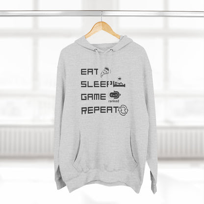 Eat Sleep Game Repeat Hoodie