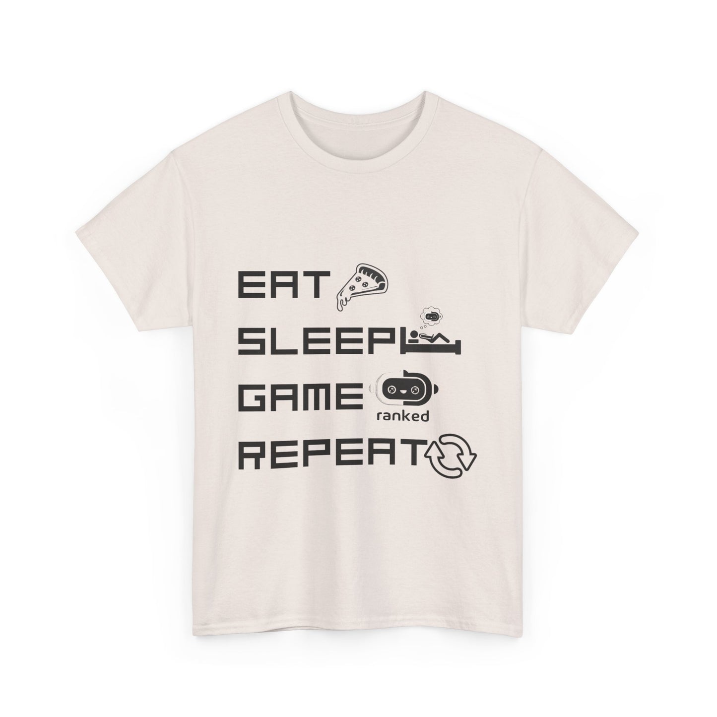 Eat Sleep Game Repeat T-Shirt