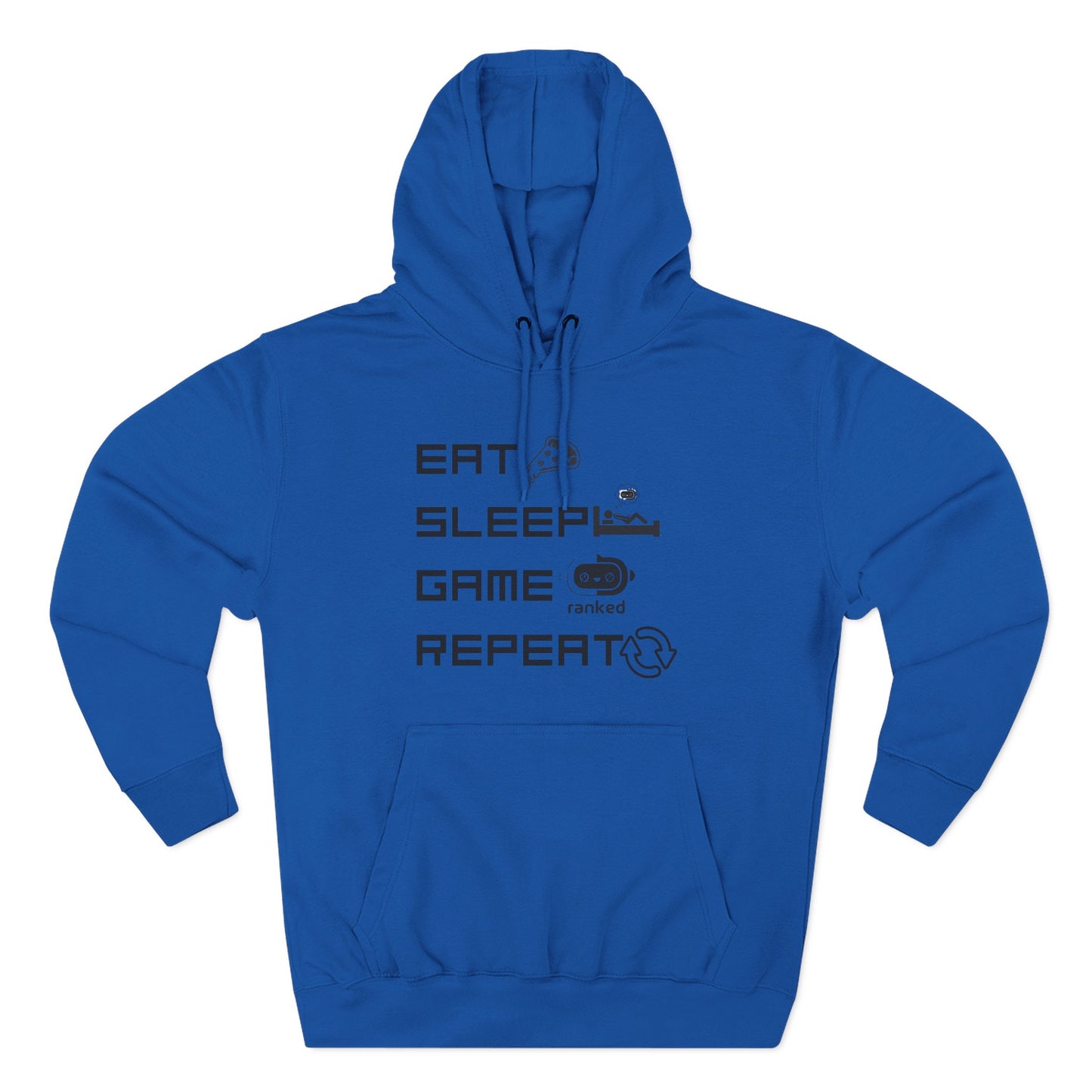 Eat Sleep Game Repeat Hoodie