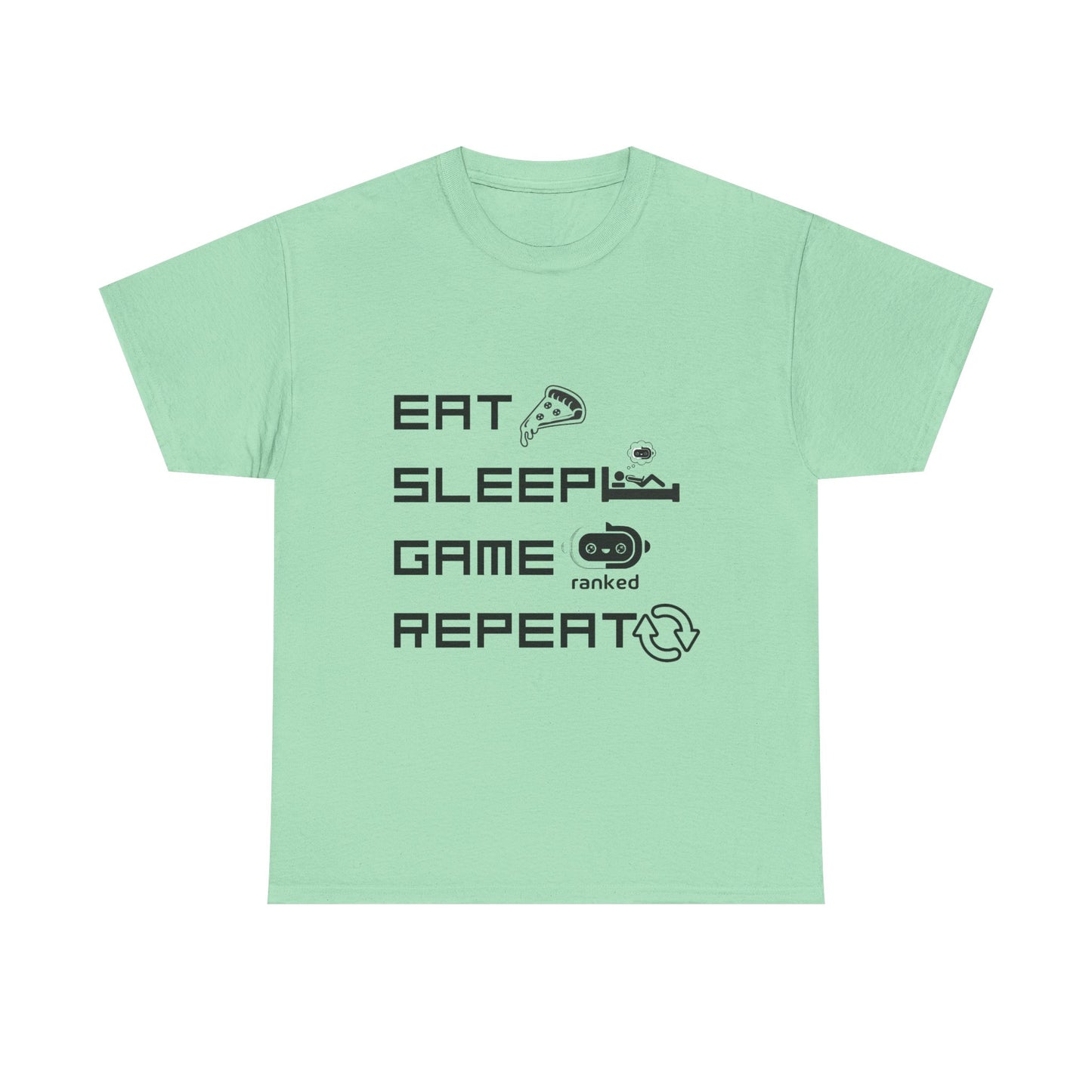 Eat Sleep Game Repeat T-Shirt