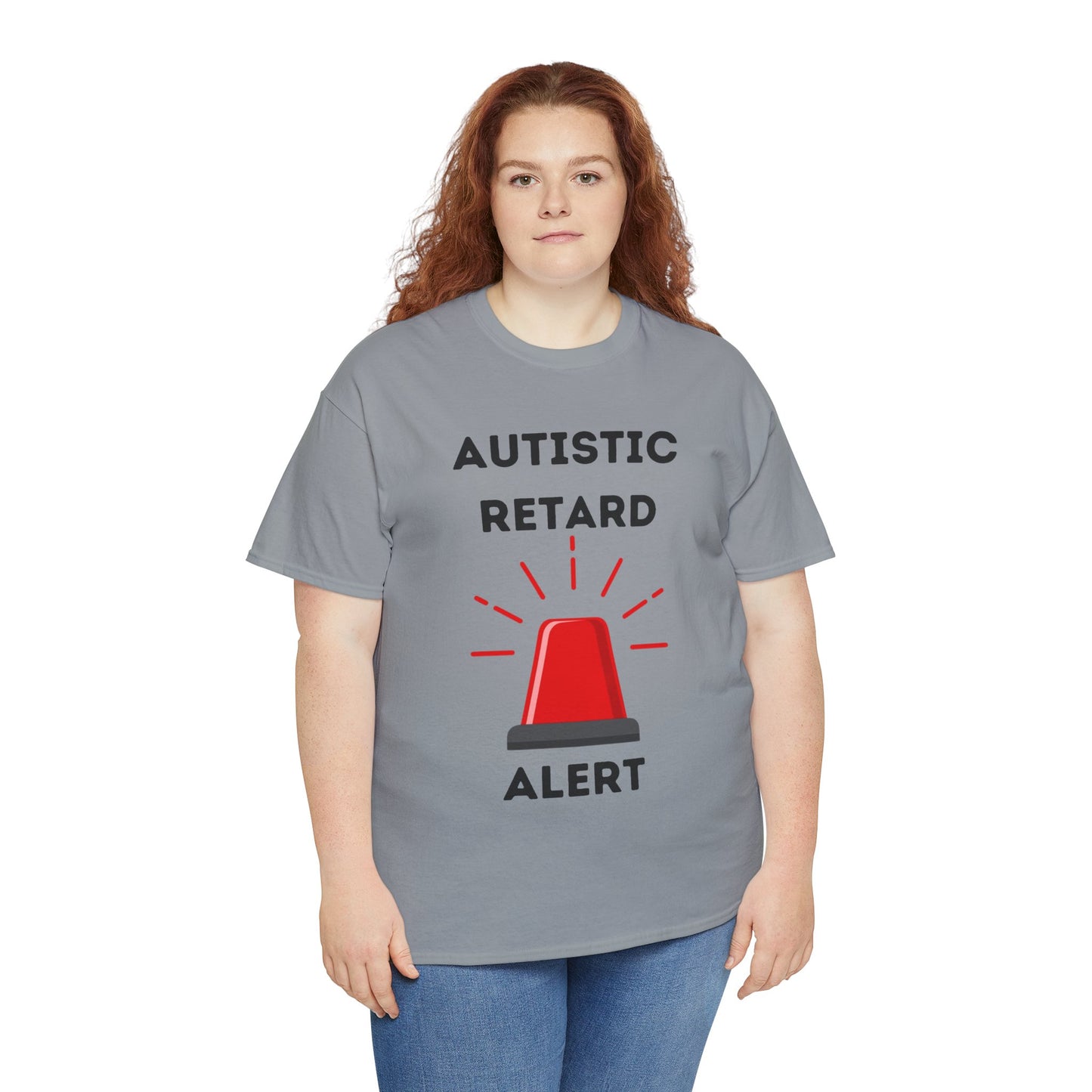 Autistic Retard Alert T-Shirt