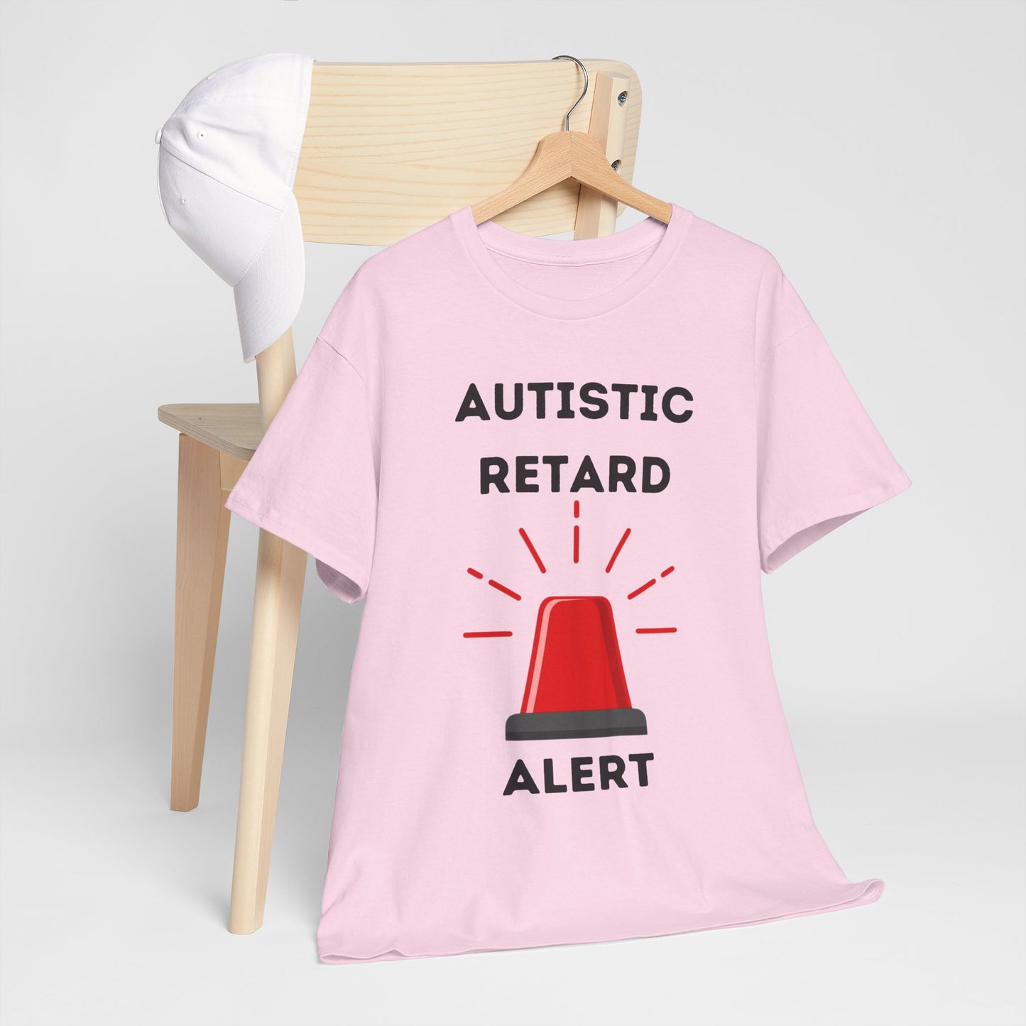 Autistic Retard Alert T-Shirt