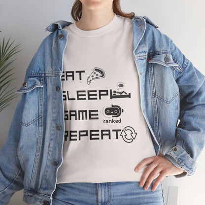 Eat Sleep Game Repeat T-Shirt