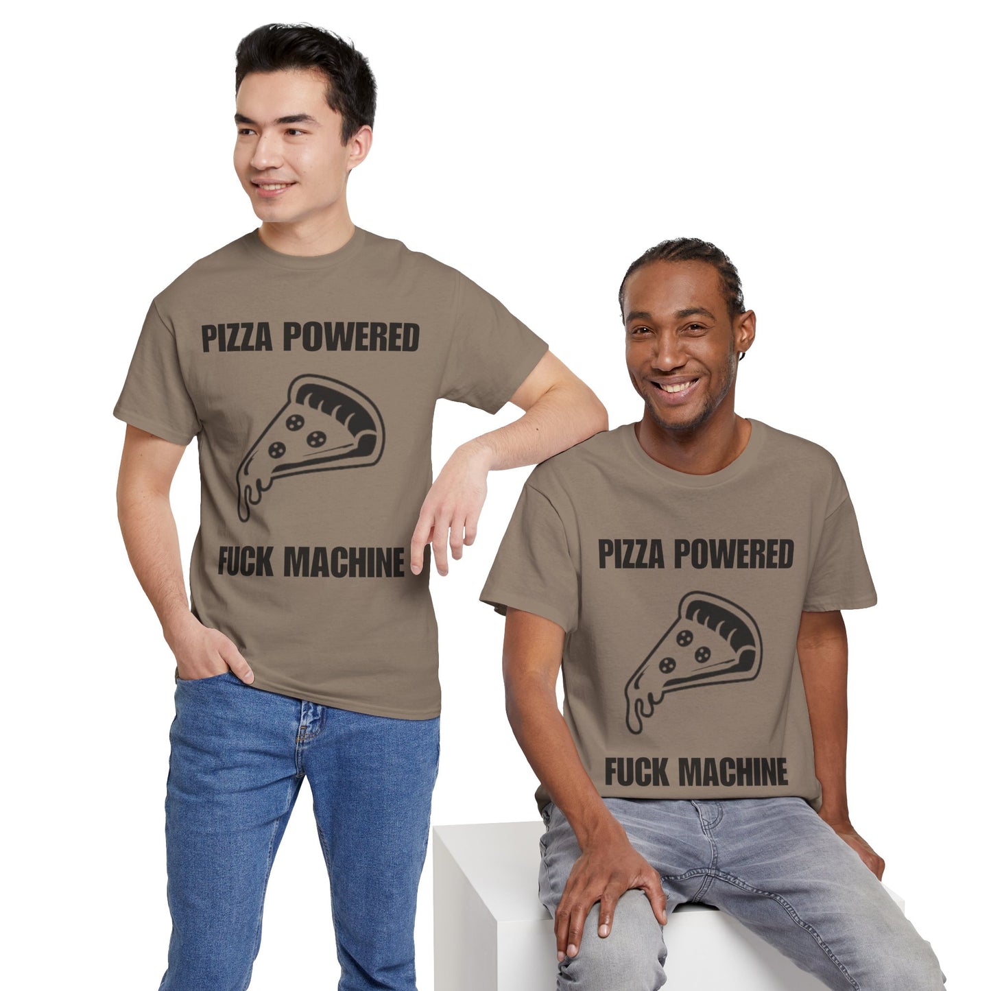 Pizza Powered Fuck Machine T-Shirt