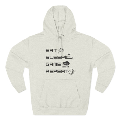 Eat Sleep Game Repeat Hoodie