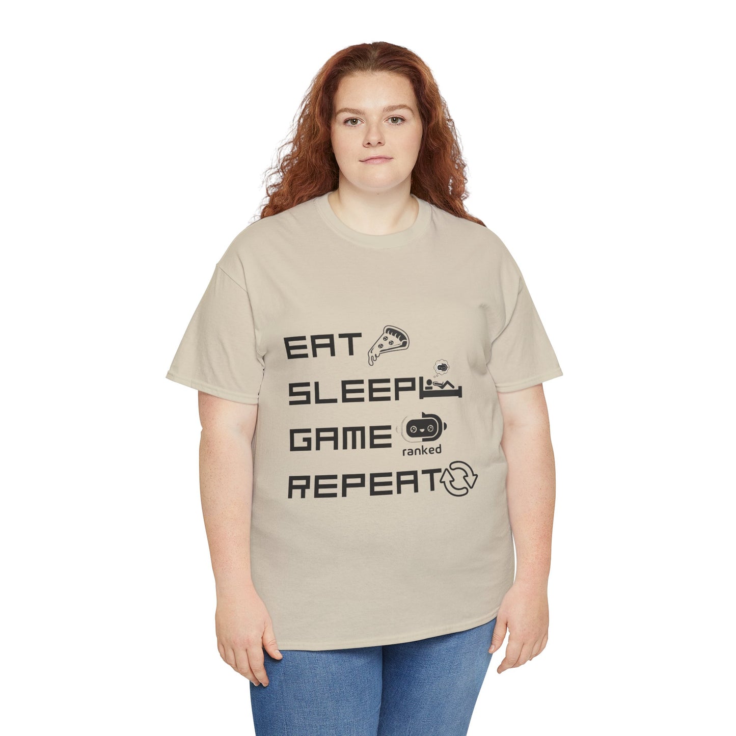 Eat Sleep Game Repeat T-Shirt