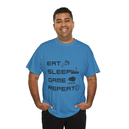 Eat Sleep Game Repeat T-Shirt