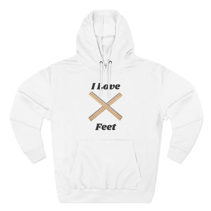 I Love Feet Hoodie