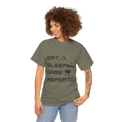 Eat Sleep Game Repeat T-Shirt