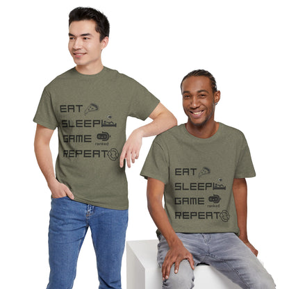 Eat Sleep Game Repeat T-Shirt