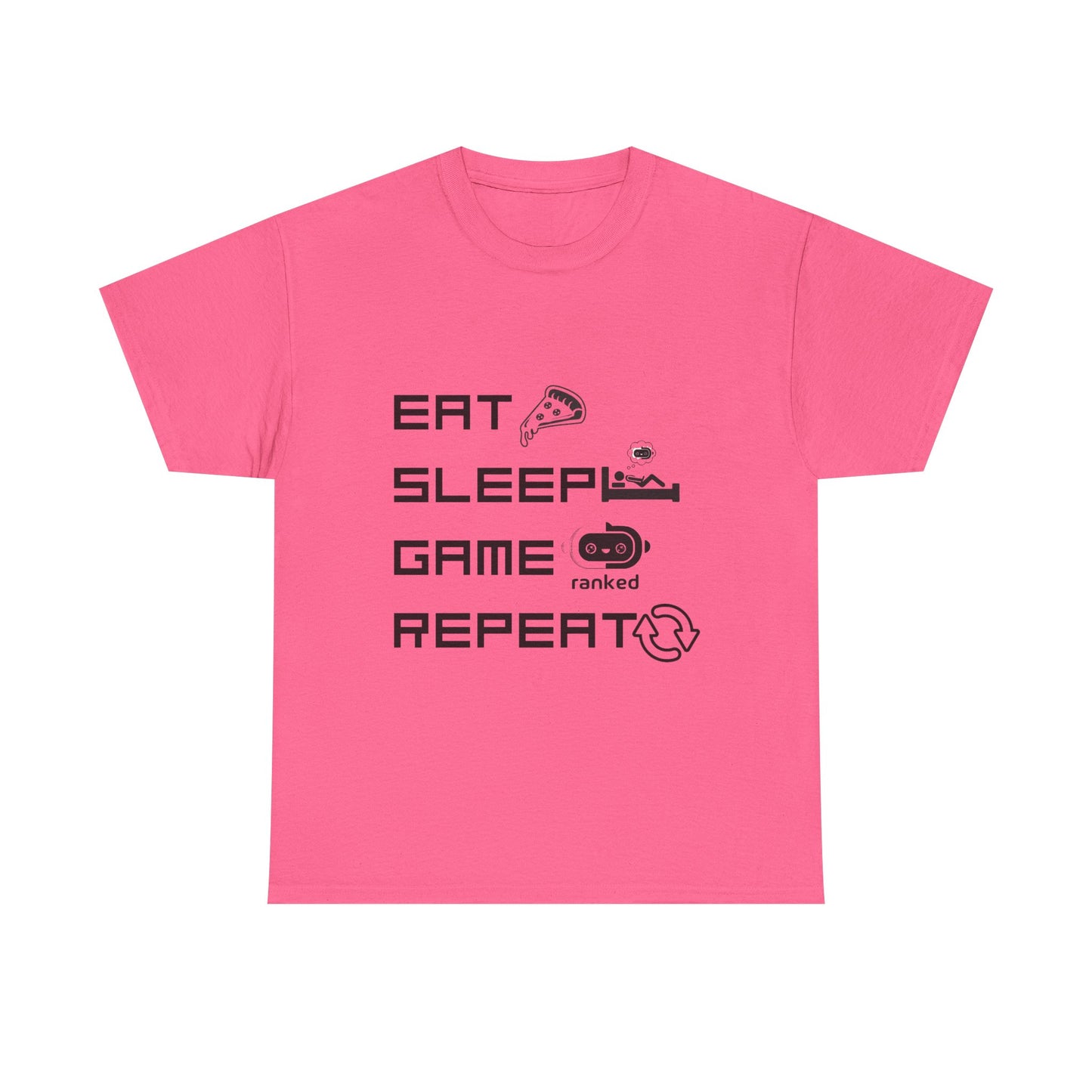 Eat Sleep Game Repeat T-Shirt