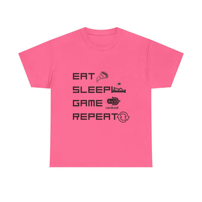 Eat Sleep Game Repeat T-Shirt