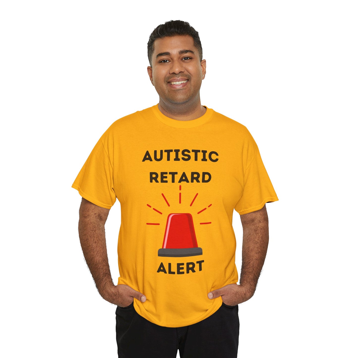 Autistic Retard Alert T-Shirt