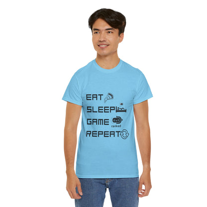 Eat Sleep Game Repeat T-Shirt