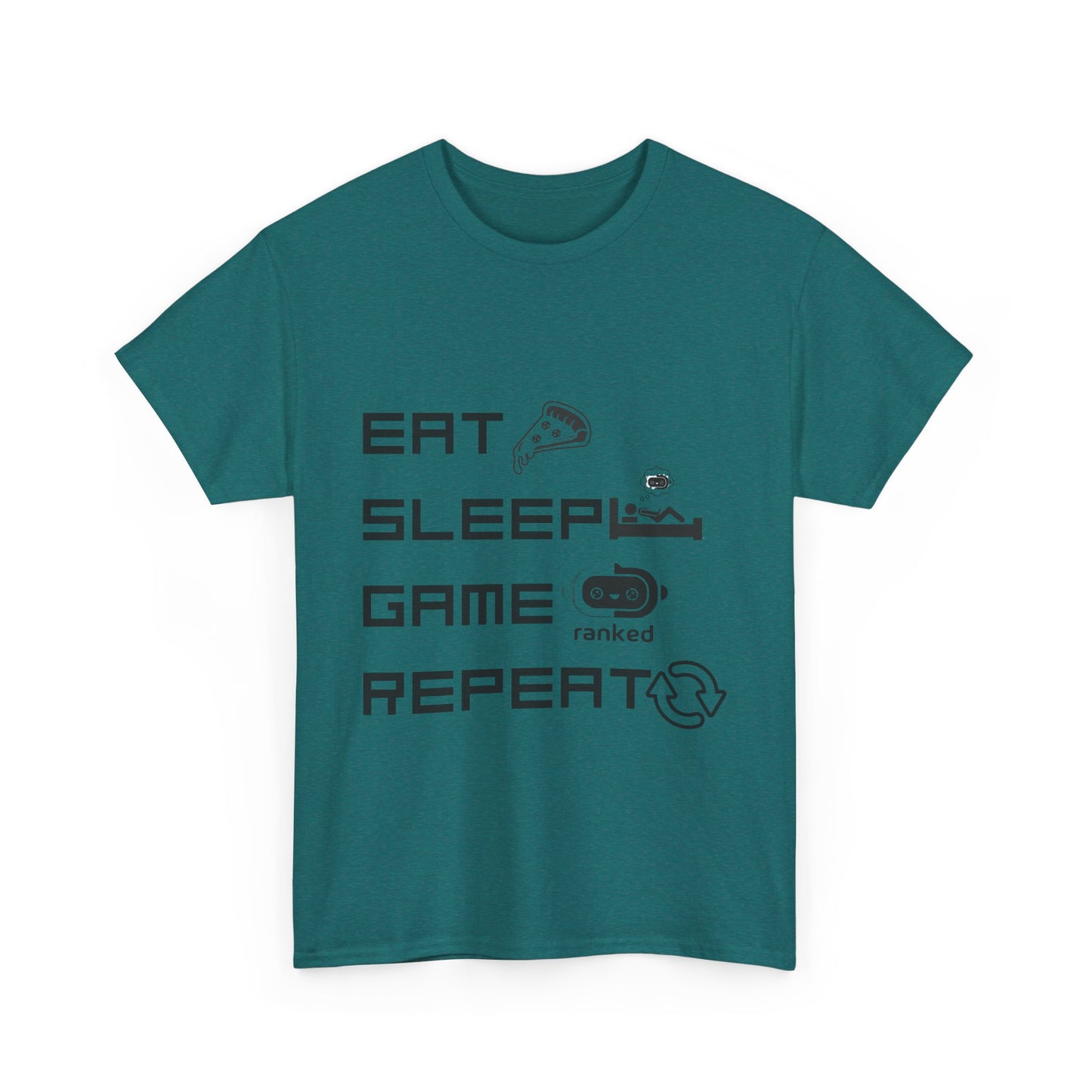 Eat Sleep Game Repeat T-Shirt