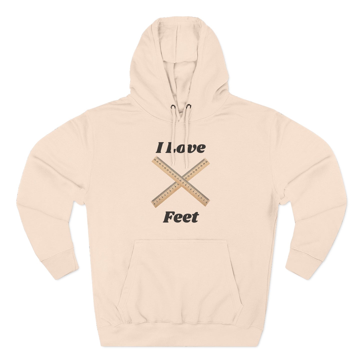 I Love Feet Hoodie