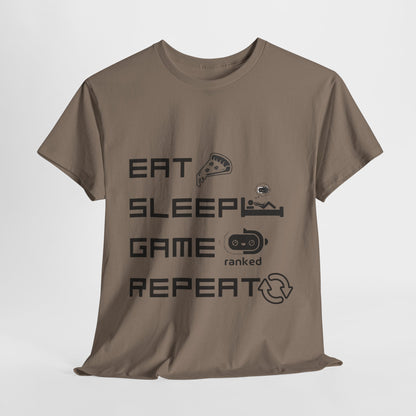 Eat Sleep Game Repeat T-Shirt