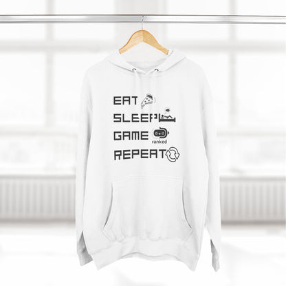 Eat Sleep Game Repeat Hoodie