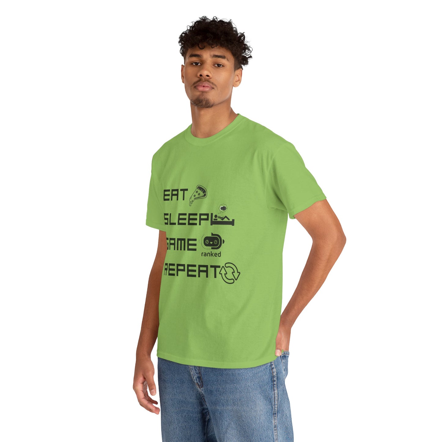 Eat Sleep Game Repeat T-Shirt