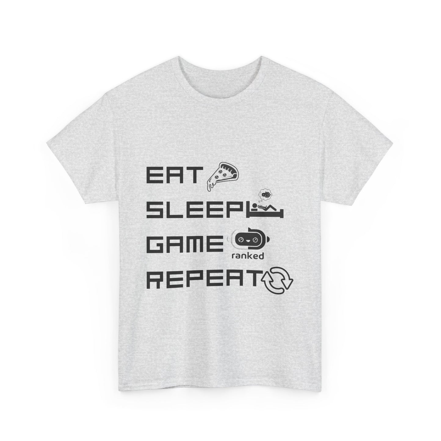 Eat Sleep Game Repeat T-Shirt