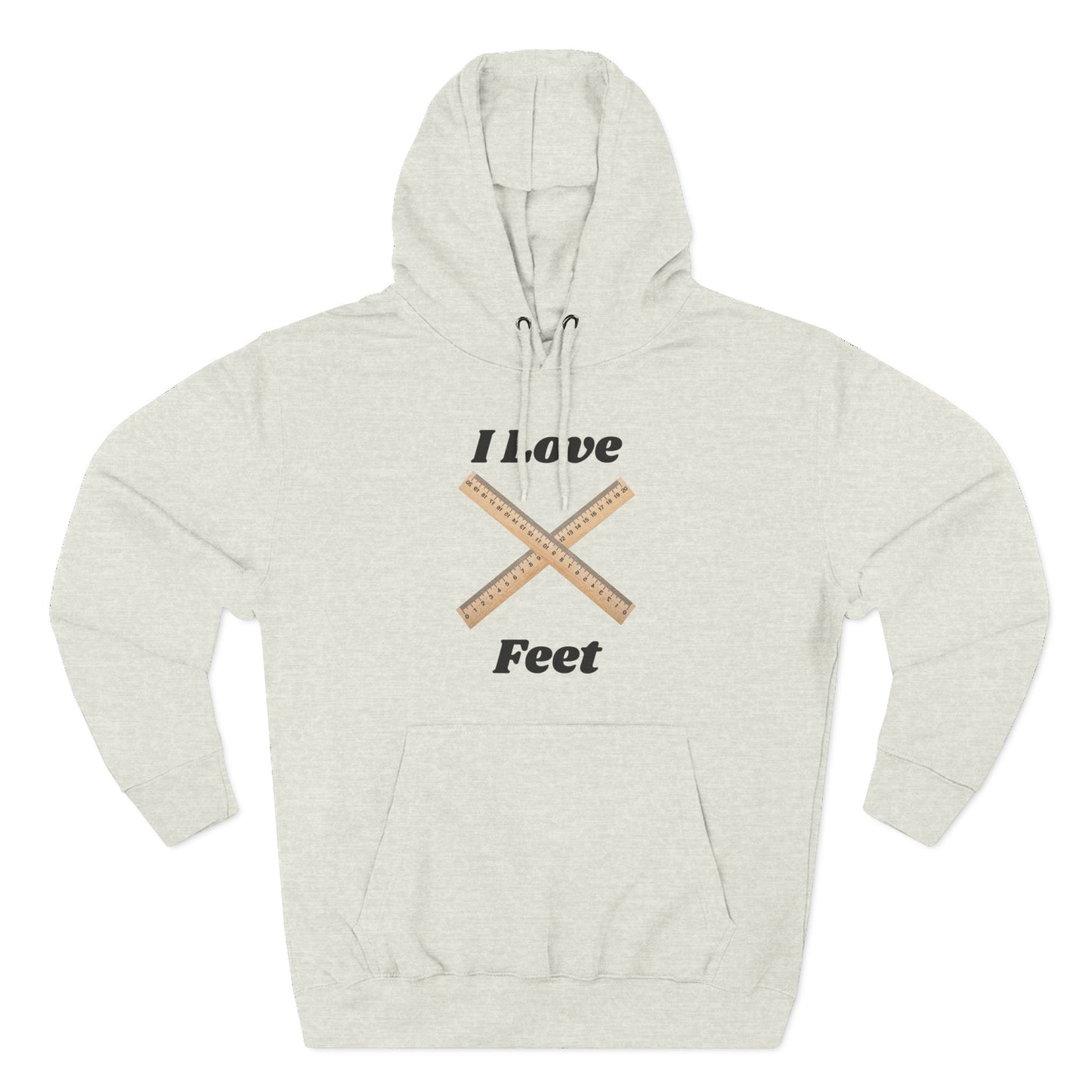 I Love Feet Hoodie