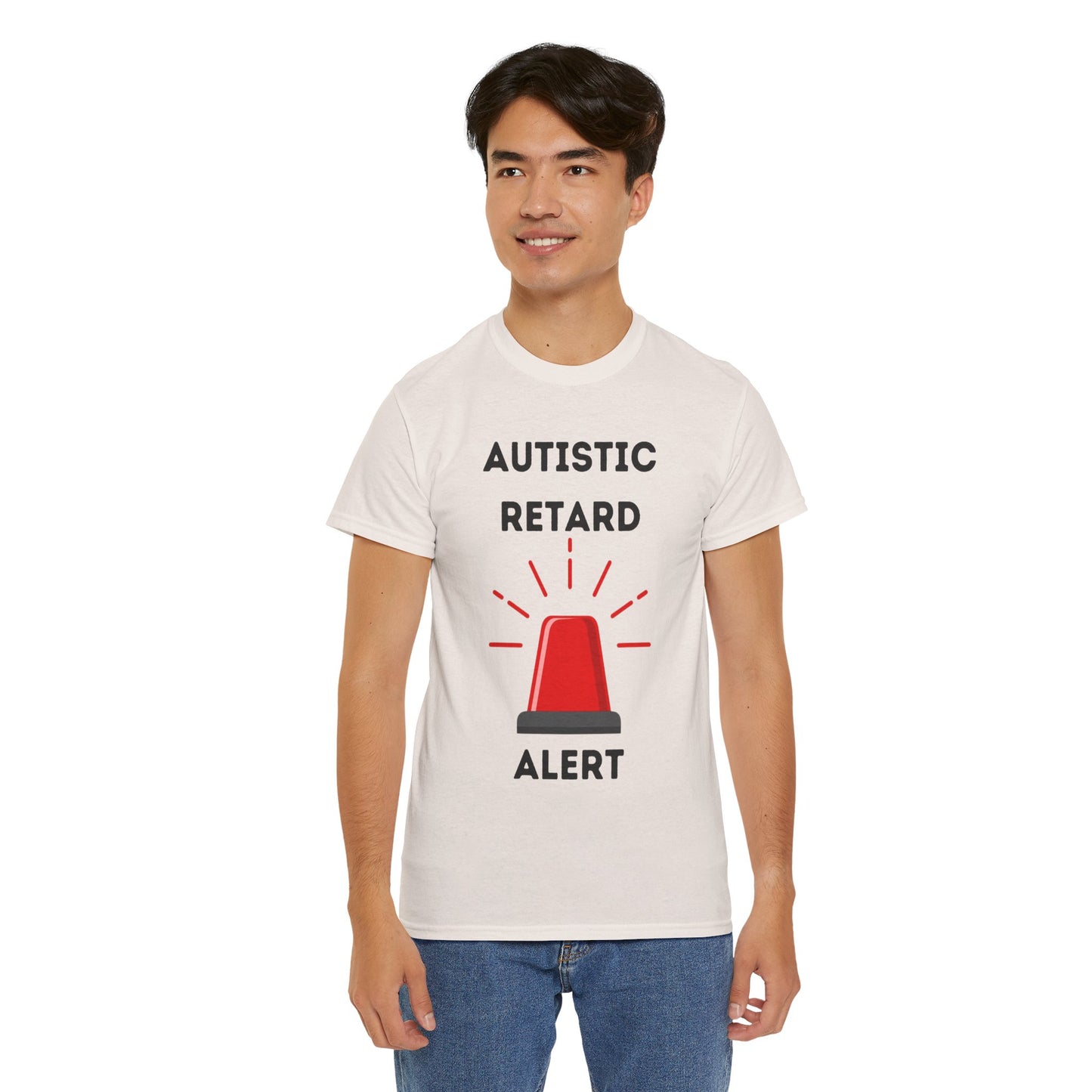 Autistic Retard Alert T-Shirt